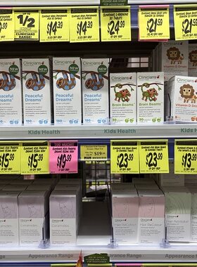 新西兰直邮Clinicians科立纯儿童钙 补脑鼻喷雾免疫力VD 3件包邮