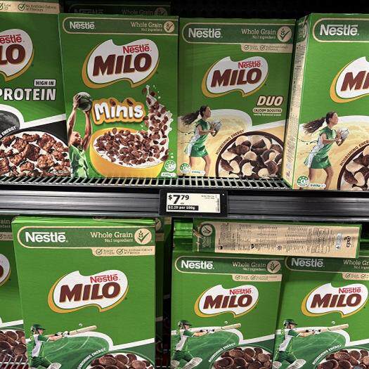 新西兰直邮雀巢美禄MILO健康巧克力早餐谷物麦片营养加钙铁纤维