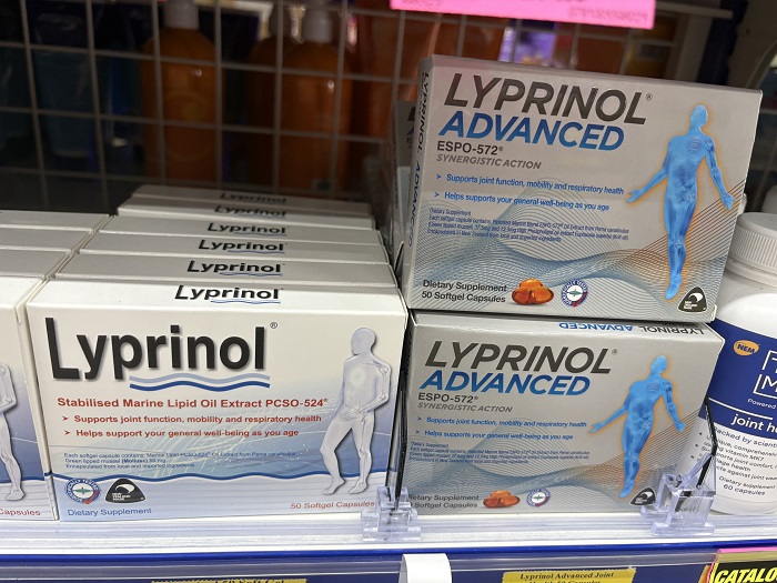 新西兰直邮立骨诺利筋诺Lyprinol关节灵青口素软骨素加强版