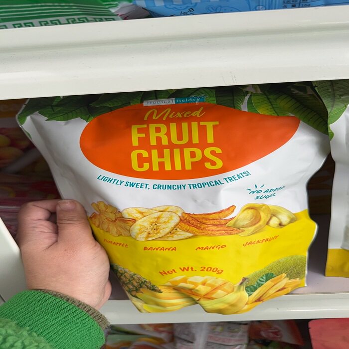 新西兰直邮Tropical fields 菠萝，香蕉，芒果，菠萝蜜200g水果干