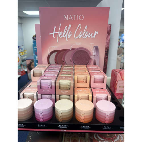 新西兰直邮Natio天然彩妆多层眼影多眼影盘5色可选