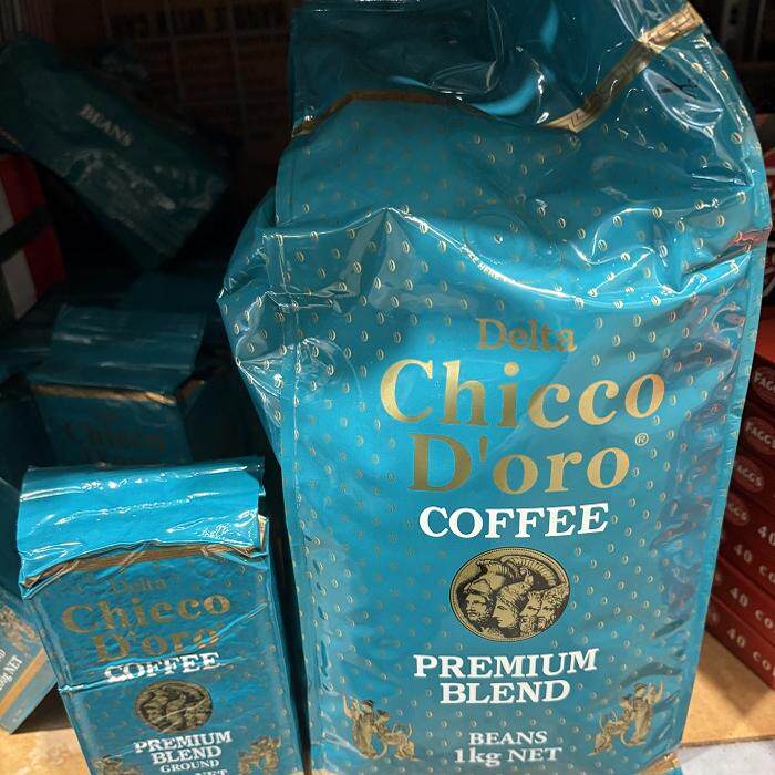 新西兰代购直邮 Delta Chicco D'oro 咖啡豆1kg 3件包邮
