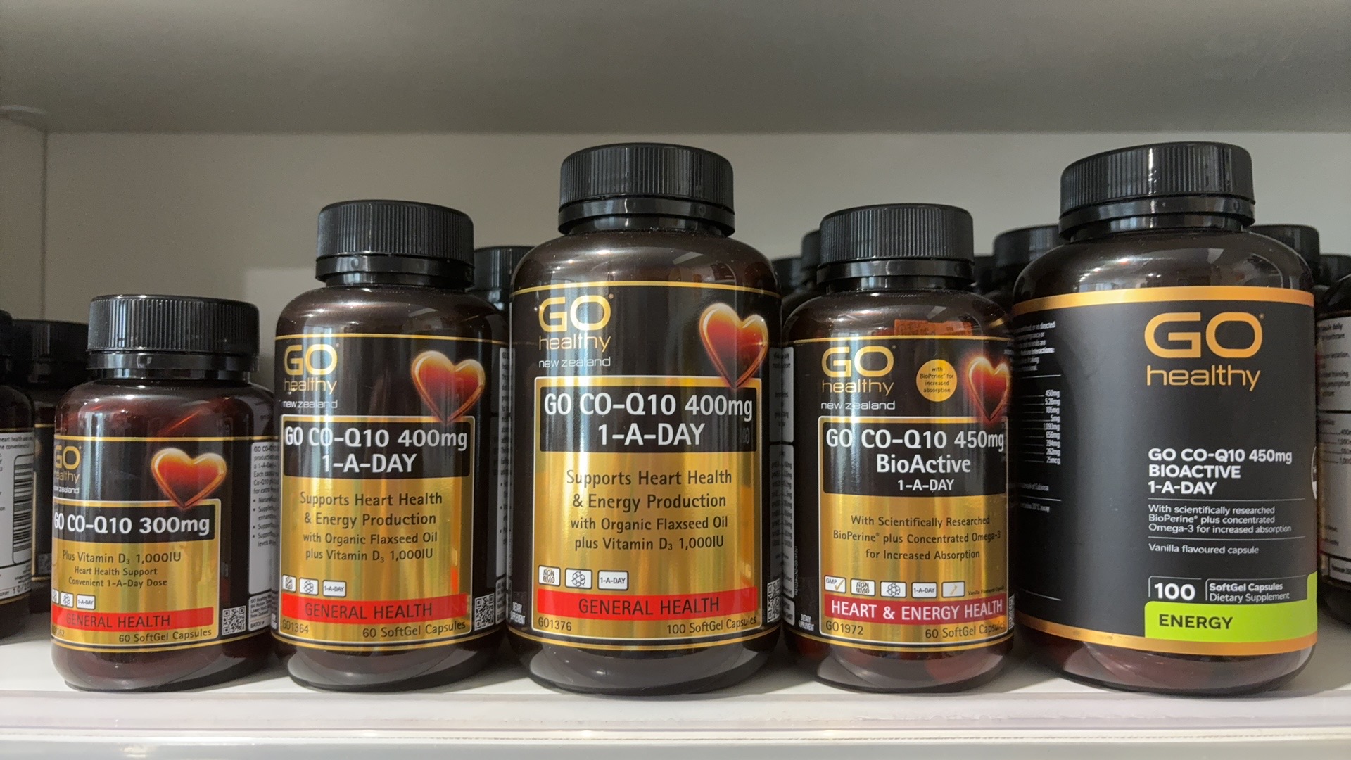 新西兰直邮Go healthy高之源 辅酶Q10 300mg 400mg 450mg保护心脏