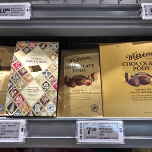 新西兰直邮Whittakers惠特克巧克力 纸袋装 5件包邮