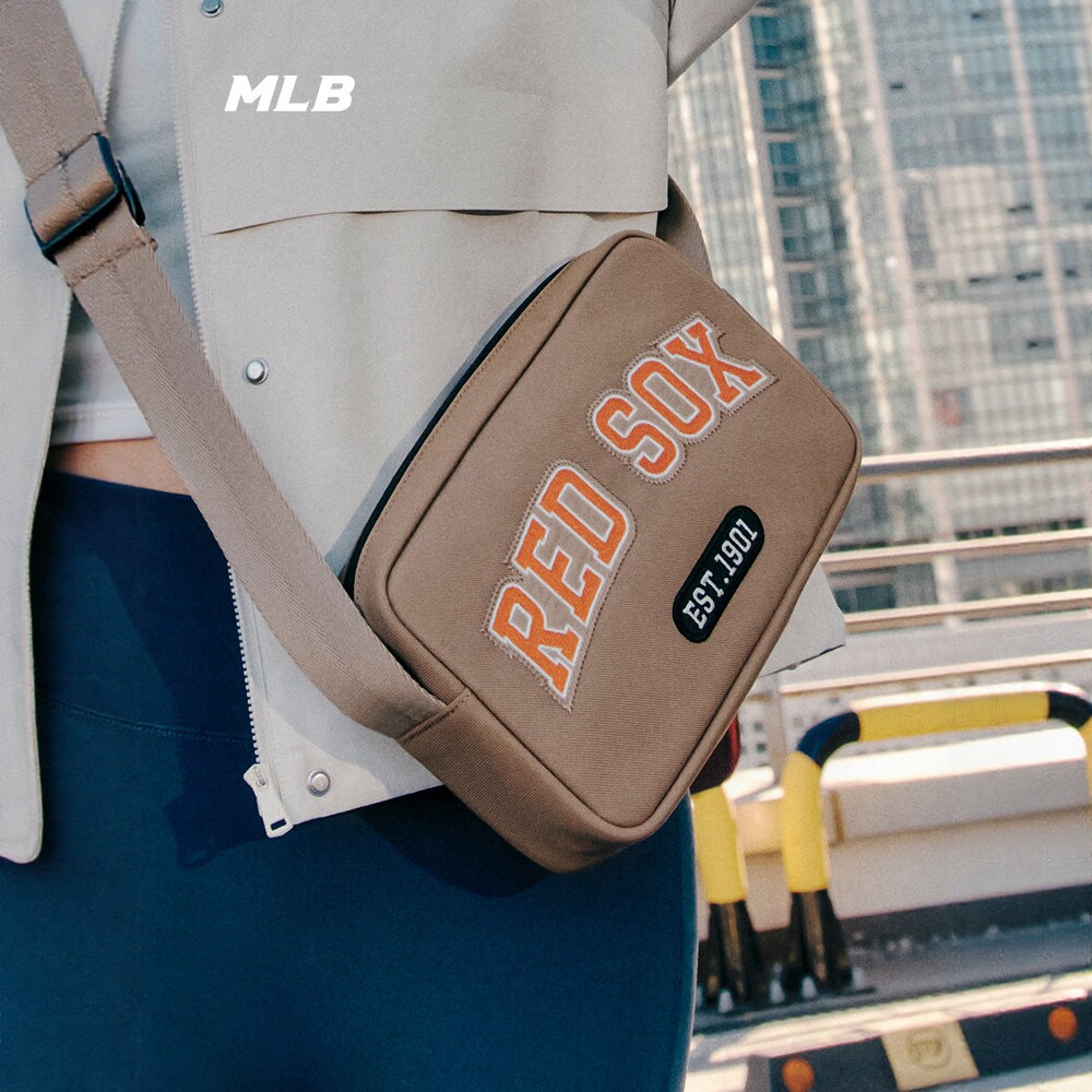 MLB男女NY字母刺绣斜挎包