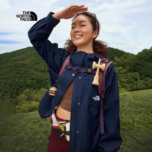 北面冲锋衣女春夏户外登山外套