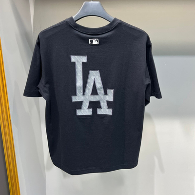 MLB短袖男女春夏新款大LOGO棉T恤