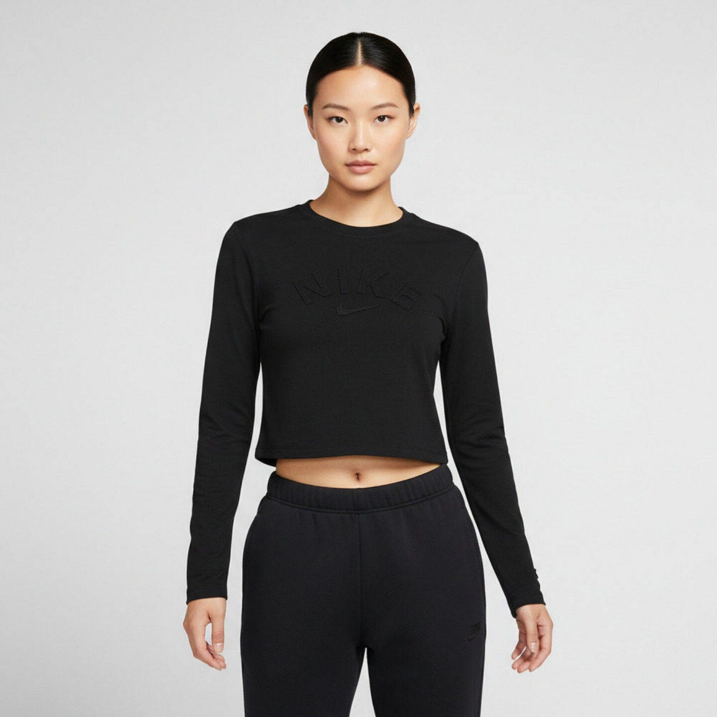 Nike耐克女长袖修身运动休闲T恤