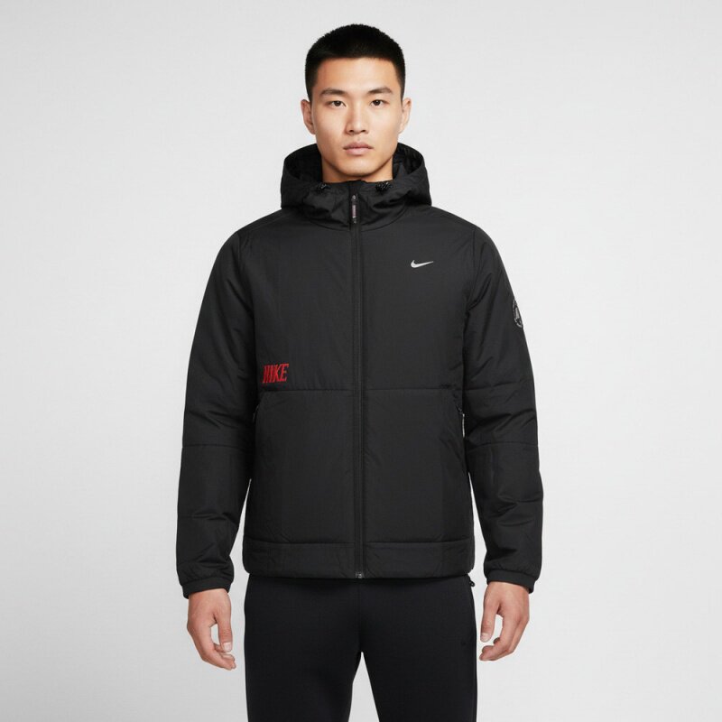 Nike男26新连帽防风速干保暖夹克