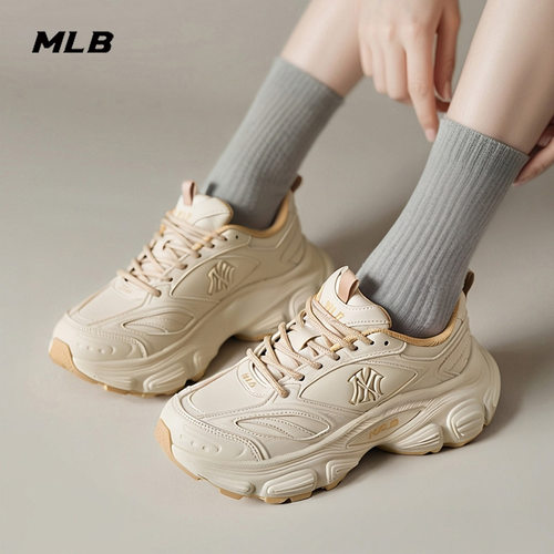 MLB老爹鞋男女鞋复古厚底增高
