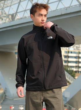 TheNorthFace北面软壳衣男26春夏新防泼水保暖户运动夹克外套8DG2