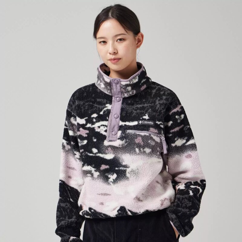 哥伦比亚羊羔绒卫衣女