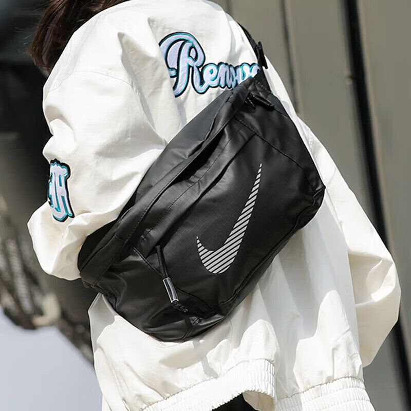 NIKE耐克男女同款百搭时尚简约胸包休闲包斜挎包运动单肩包DB4697