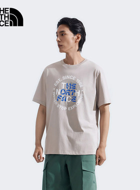 TheNorthFace北面短袖男女款春夏季运动户外纯棉舒适圆领T恤|8DEX