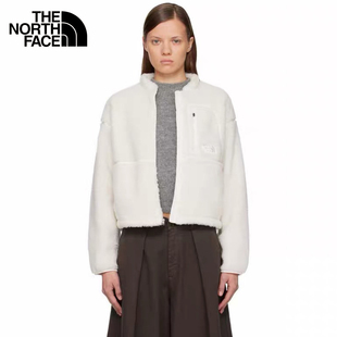 TheNorthFace北面抓绒衣女子秋冬款运动户外防风仿羊羔绒外套83UV