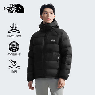 TheNorthFace北面羽绒服男25秋冬新款600蓬鹅绒加厚保暖外套7W7G