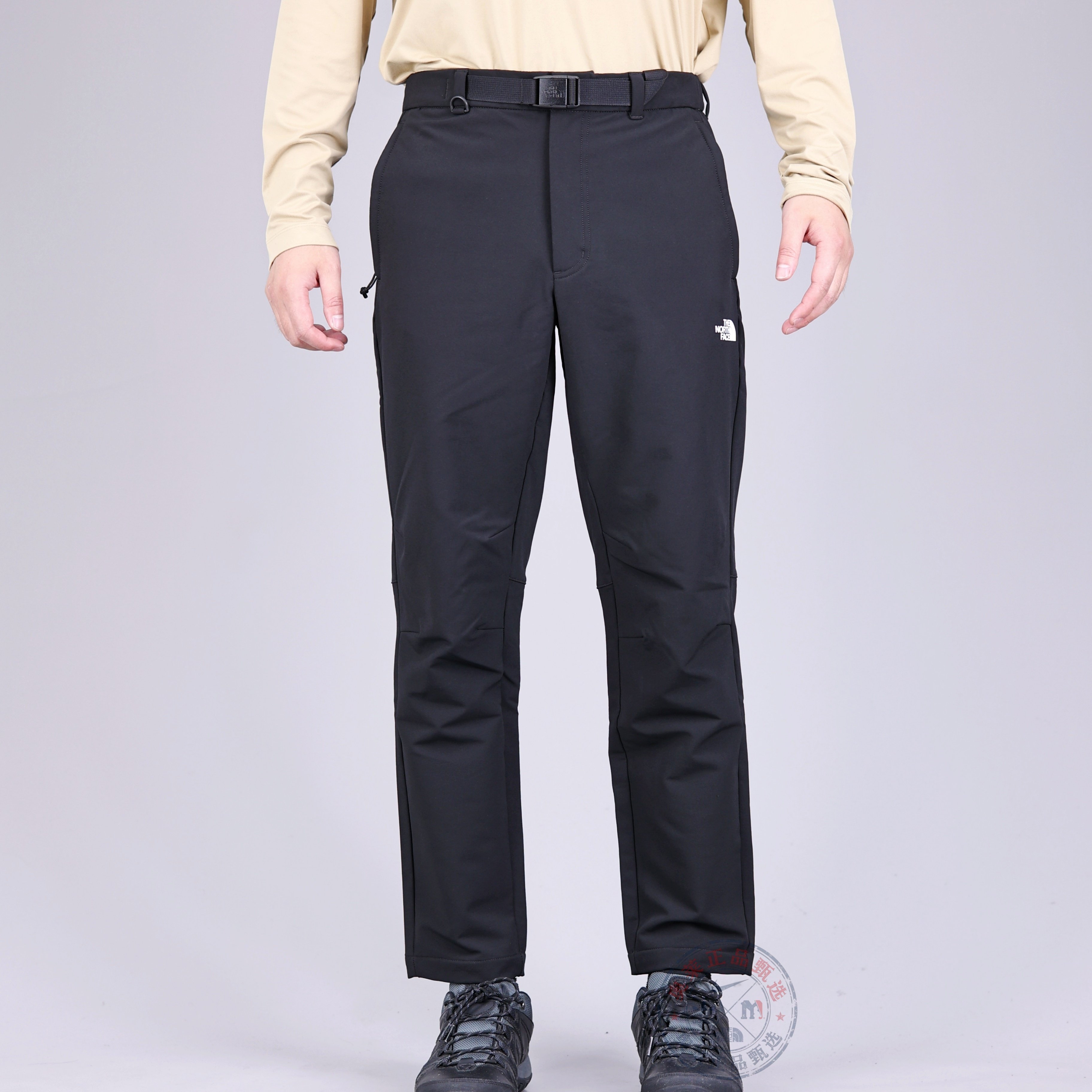 TheNorthFace北面加绒长裤男25秋冬新款防泼水弹力休闲加绒裤8DXC