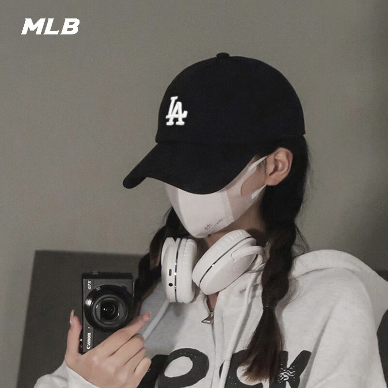 MLB情侣NY刺绣校园棒球帽鸭舌帽