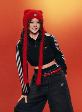 欧阳娜娜同款Adidas阿迪达斯三叶草26年新年款卫衣KT3135/KT0725