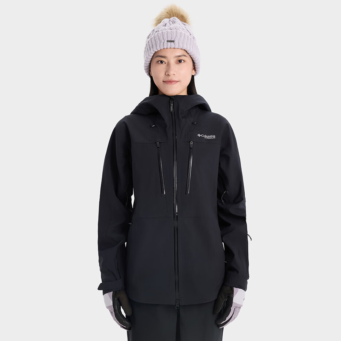 哥伦比亚滑雪服女防水冲锋衣外套