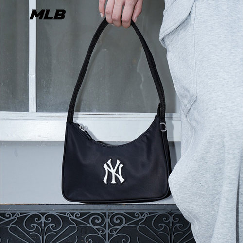 MLB男女情侣大LOGO腋下包单肩包