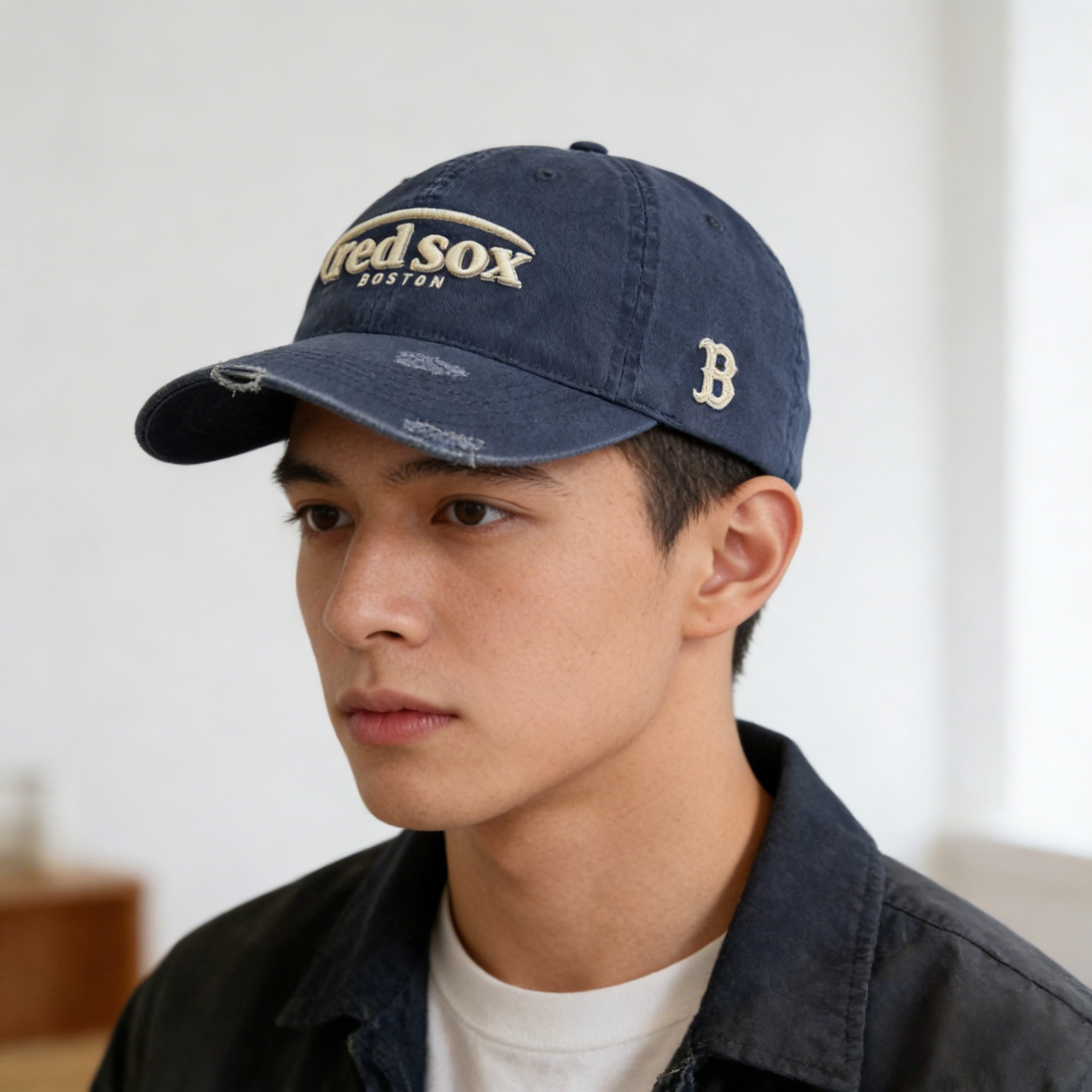 26春季新款MLB棒球帽男女同款刺绣情侣潮流百搭软顶帽子3ACPV106N