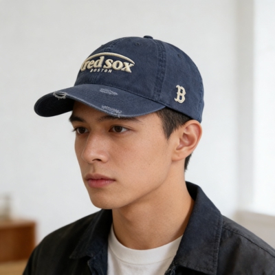 MLB情侣同款运动软顶棒球帽