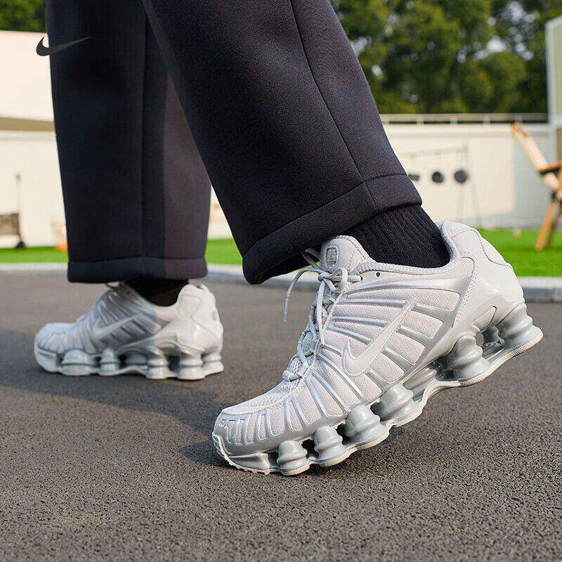 NIKE耐克女子透气气柱鞋高跟球鞋春季缓震运动鞋SHOX TL IB1087