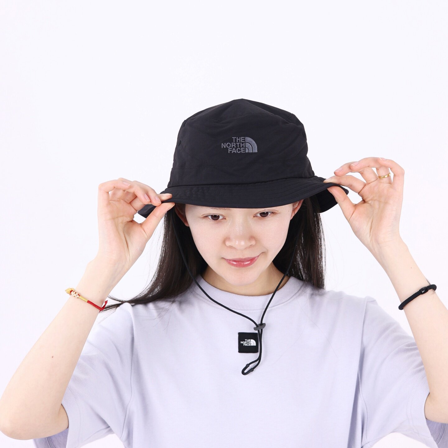 北面渔夫帽男女同款遮阳帽盆帽