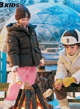 MLB美职棒羽绒服儿童款小标防风保暖运动休闲外套7ADJB0146