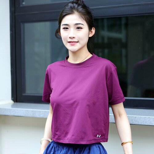 安德玛短袖女春夏款圆领T恤