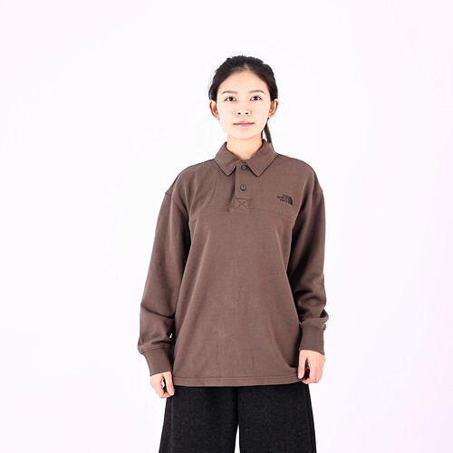 【正品】北面长袖女子纯棉套头衫