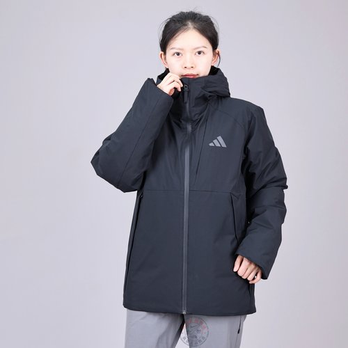 阿迪达斯男子秋冬防风保暖羽绒服