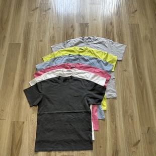 区别市场货 孟加拉产 纯棉圆领刺绣 美式 T恤 纯元 Vintage短袖 尾货