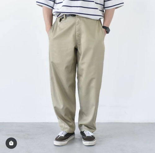 日潮长裤廓版户外机能联名款