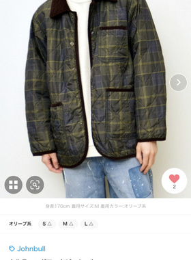 日线 J@unBull贵牌 英式复古Barb@ur款 客供高密度尼龙 绗缝棉服