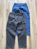 工装 牛仔 口袋 日系小众 裤 口可调节 长裤 日潮