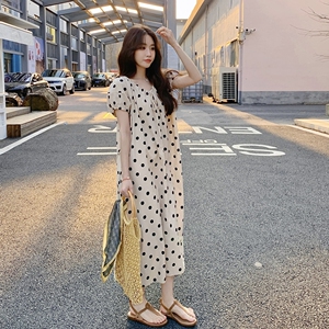 首发现货 款号8023 波点连衣裙 P135K208
