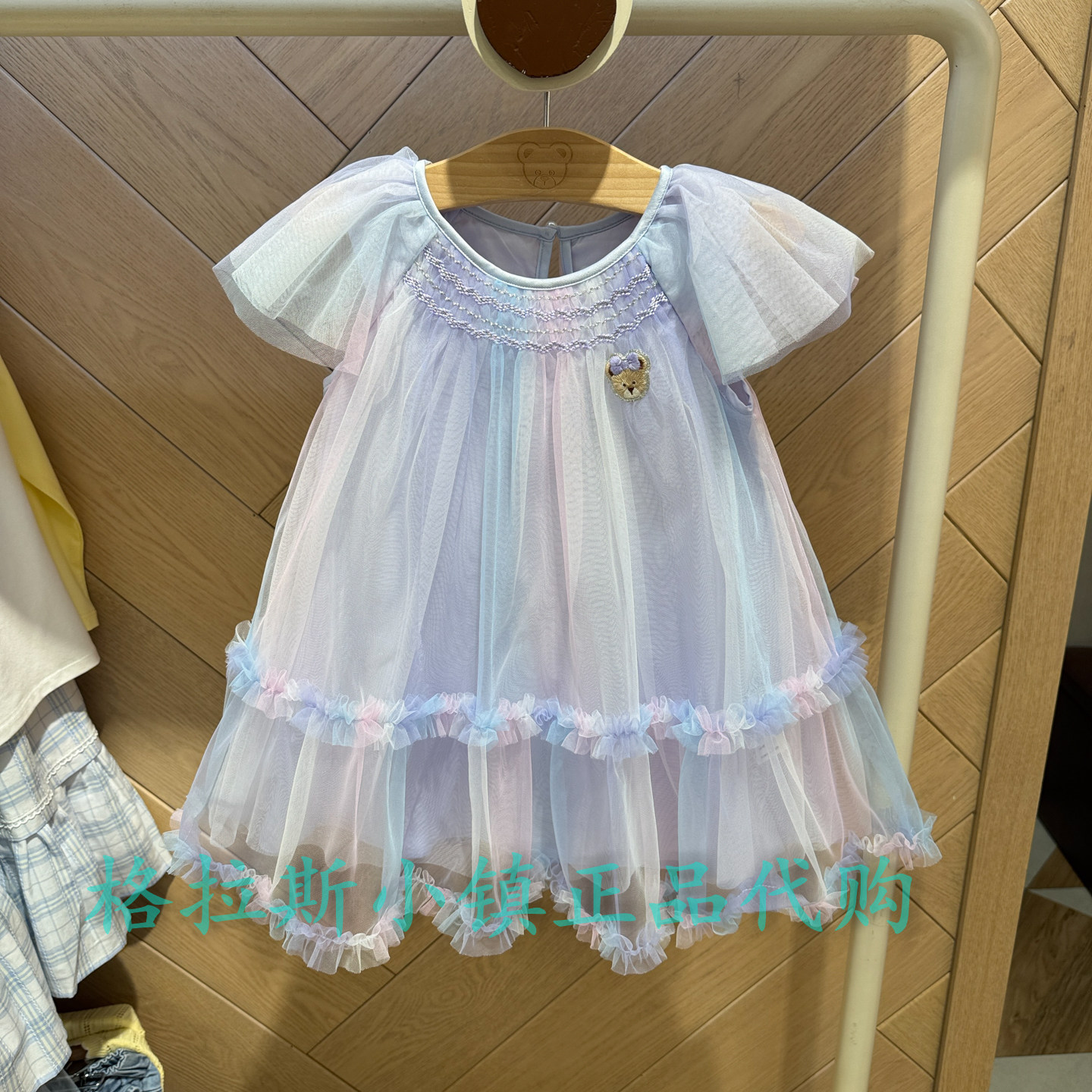 PawinPaw童装正品夏款女童连衣裙
