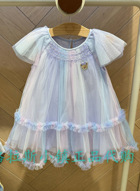 PawinPaw童装正品夏款女童连衣裙