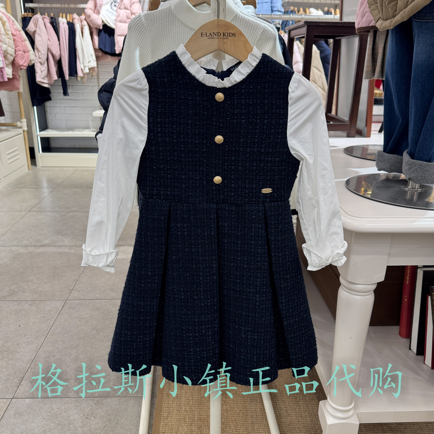 新年衣恋童装正品26春女童连衣裙