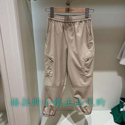 衣恋童装正品夏男童薄款休闲裤