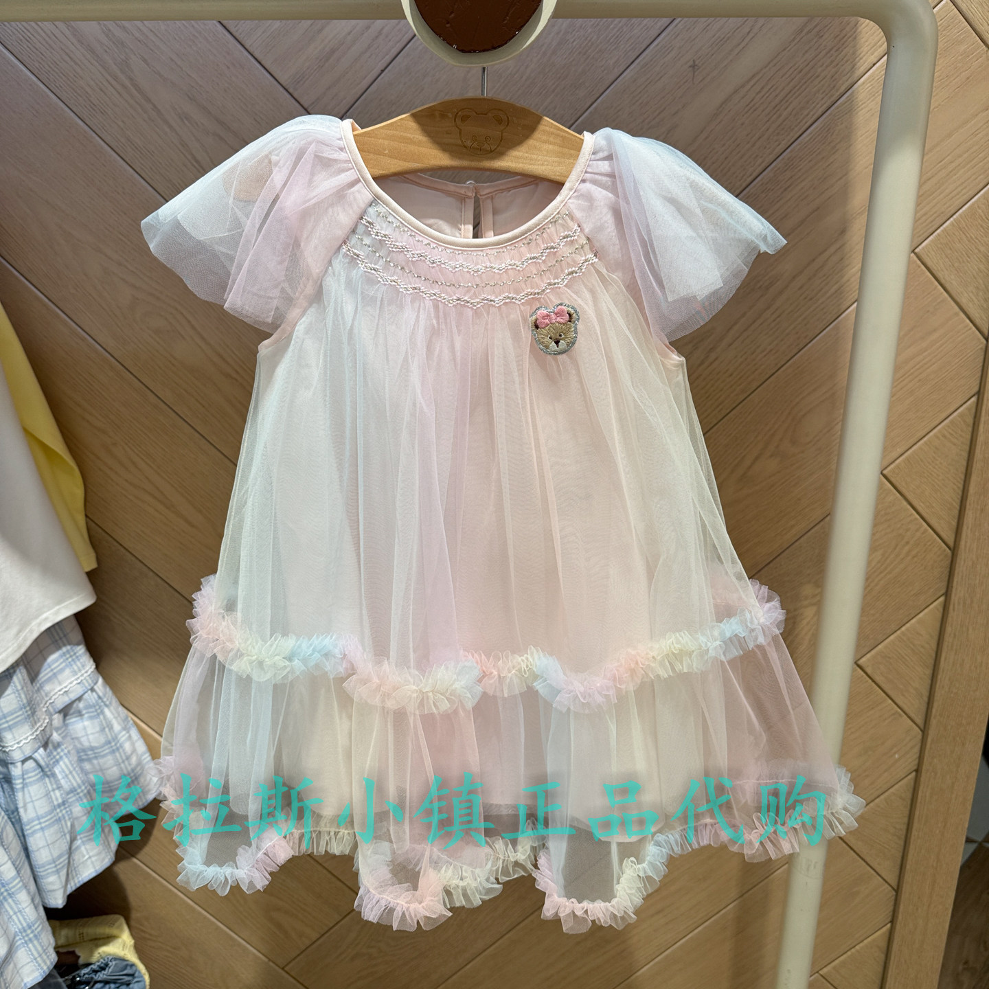 PawinPaw童装正品夏款女童连衣裙