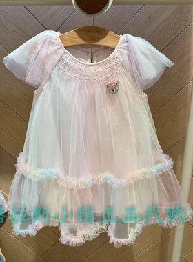 PawinPaw童装正品夏款女童连衣裙