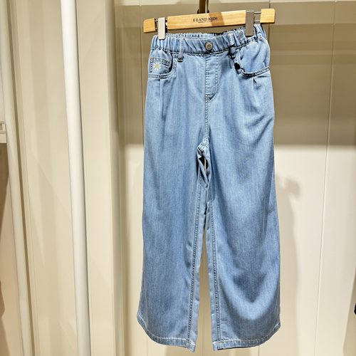 Elandkids衣恋女童直筒牛仔裤