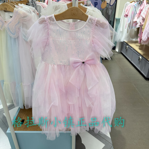 PawinPaw童装夏女童公主连衣裙