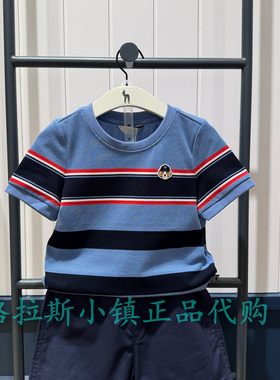 特价hazzys哈吉斯童装国内代购夏款男童圆领短袖T恤HZTXBD01CT201