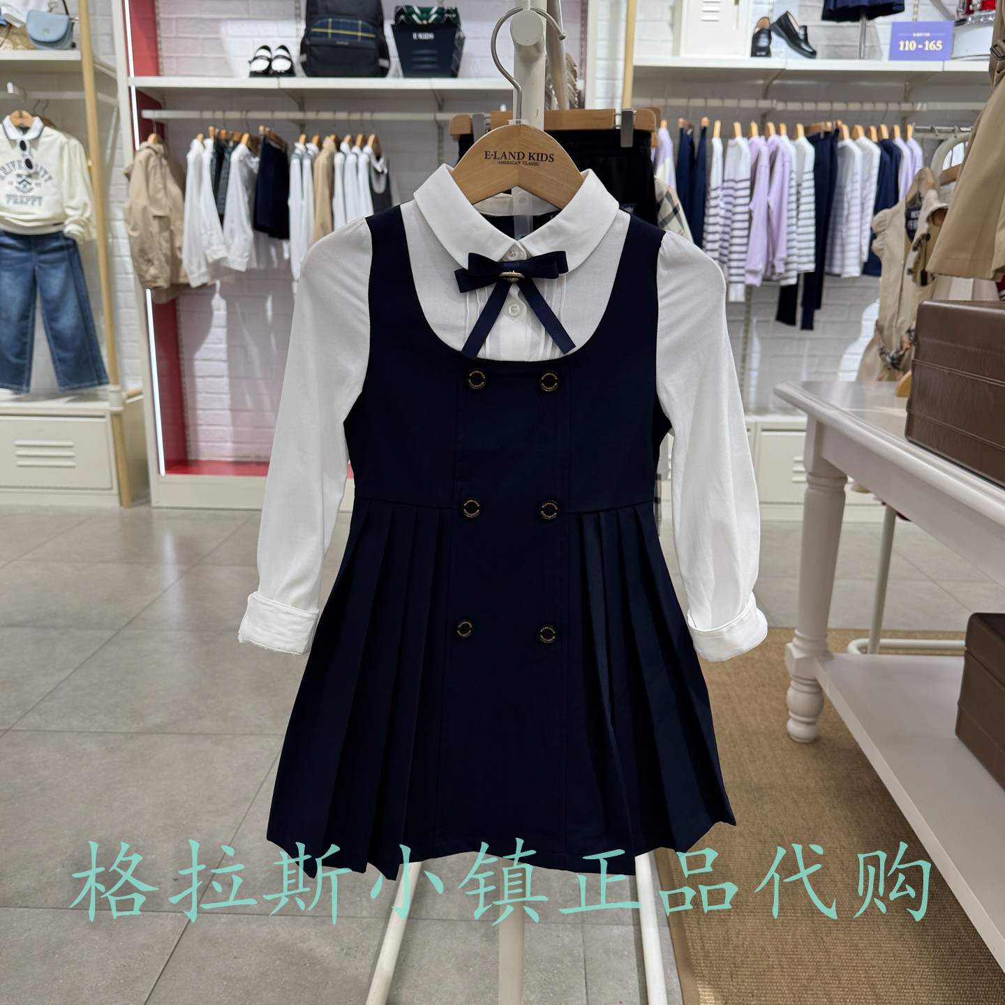 衣恋童装正品25秋新款女童连衣裙