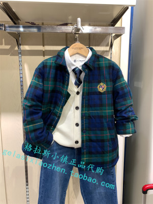 衣恋童装正品春新款男童休闲棉服