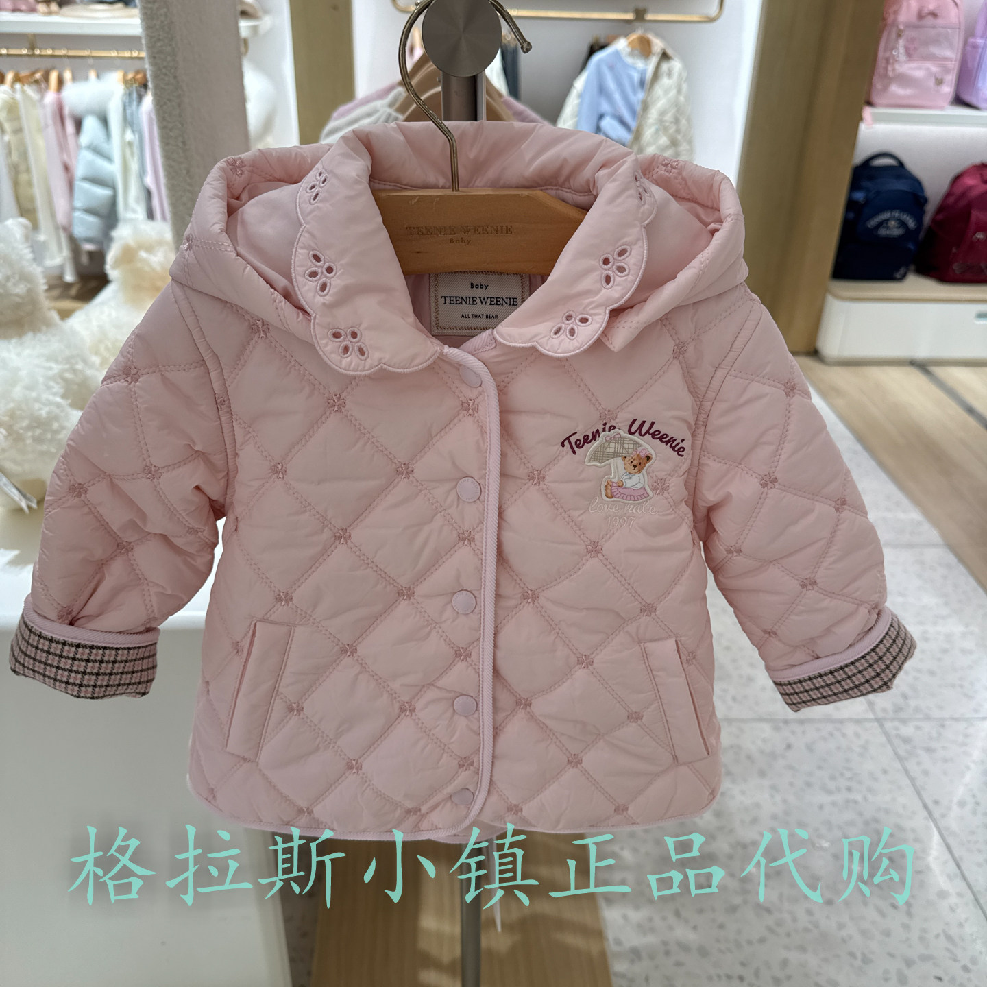 TeenieWeenie婴童冬女宝棉服外套